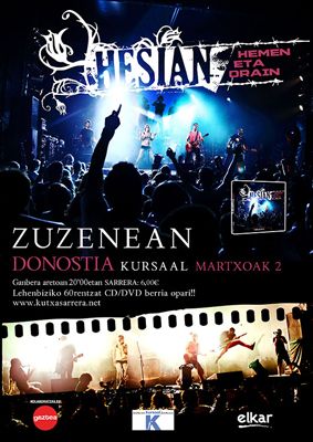 Hesian "Zuzenean: Hemen eta orain" kontzertua