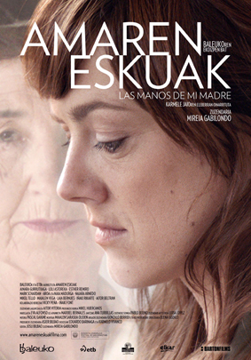 Amaren eskuak filma kartela