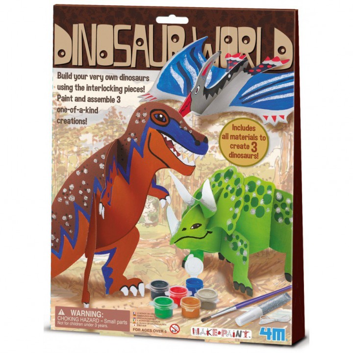 Dinosauroak  egiteko  tailerra.  4M.  Haurrentzako  tailerra.