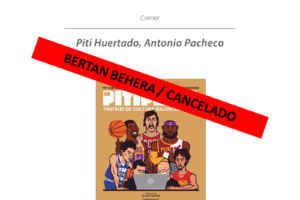 Piti Hurtado, Antonio pacheco 'La Pitipedia' Presentación de libro @ elkar aretoa Gasteiz (San Prudencio, 7)