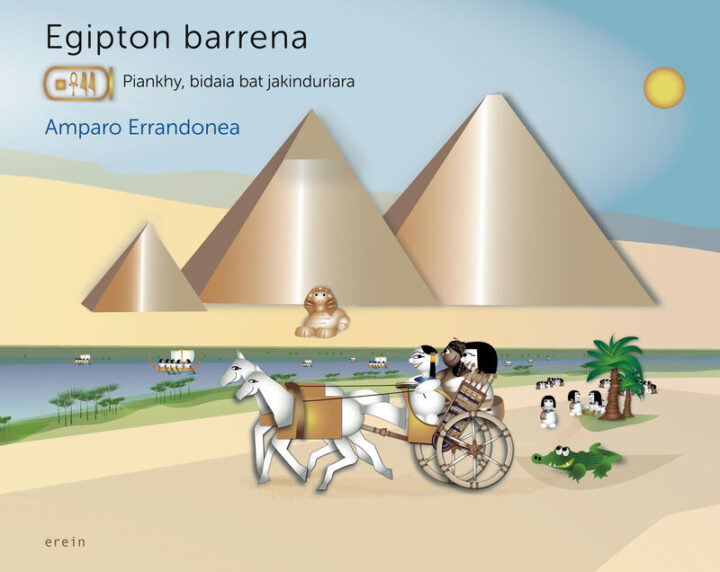 Amparo  Errandonea  “Egipton  barrena”  eta  “Descubriendo  Egipto”  (Liburuaren  aurkezpena  /  Presentación  del  libro)