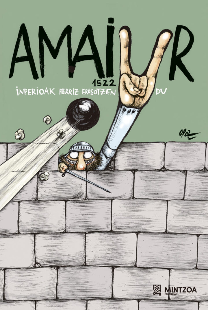 Cesar  Oroz  “Amaiur  1522”  (Komikiaren  aurkezpena  |  Presentación  del  cómic)